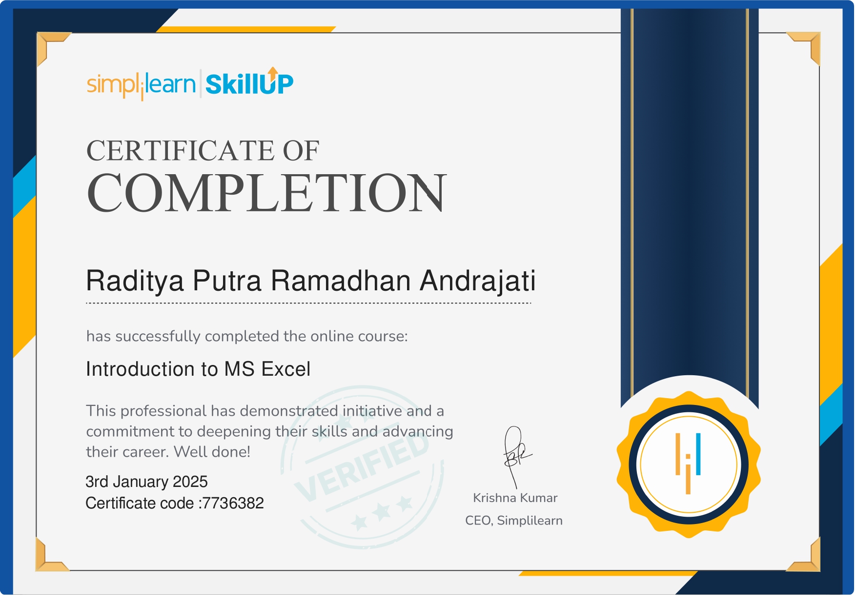 Certificate 6