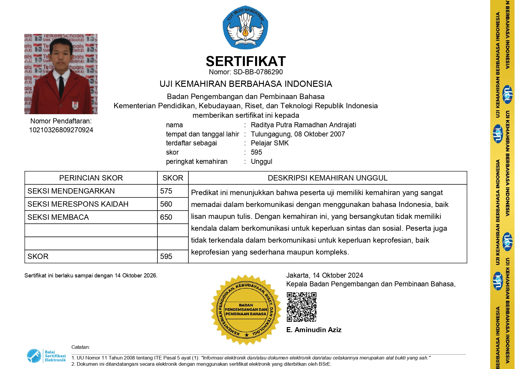 Certificate 2